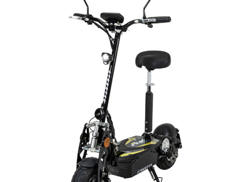 Trotinetă electrică, eFlux Street 20 Pro, omologată pentru drumuri publice, 20 km/h, 500 wați, cu șa, pliabilă