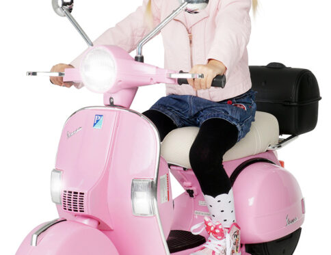 Motoretă Pentru Copii, Vespa PX150, 12 V 7 ap, 1 Loc