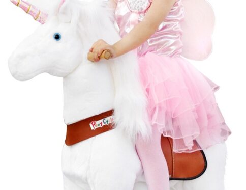 Unicorn, pluș, pe roți, Steaua Shooting, Mic, 3 – 5 Ani